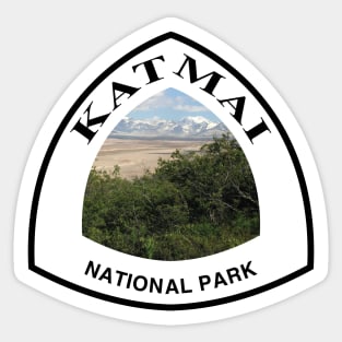 Katmai National Park and Preserve shield Sticker